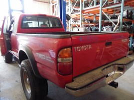 2003 TOYOTA TACOMA PRERUNNER RED XTRA CAB 3.4L AT 2WD Z18373